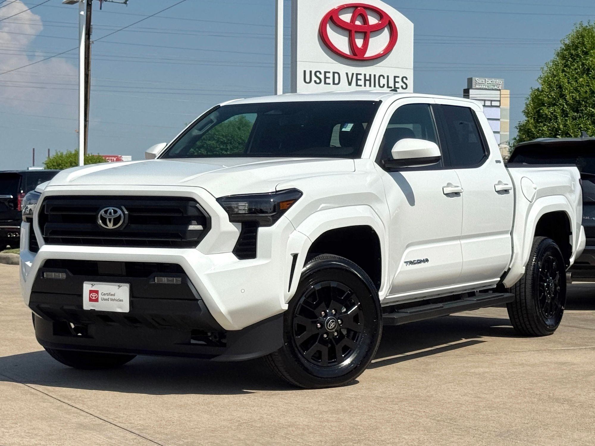 2025 Toyota Tacoma SR5 White at Toyota of Victoria