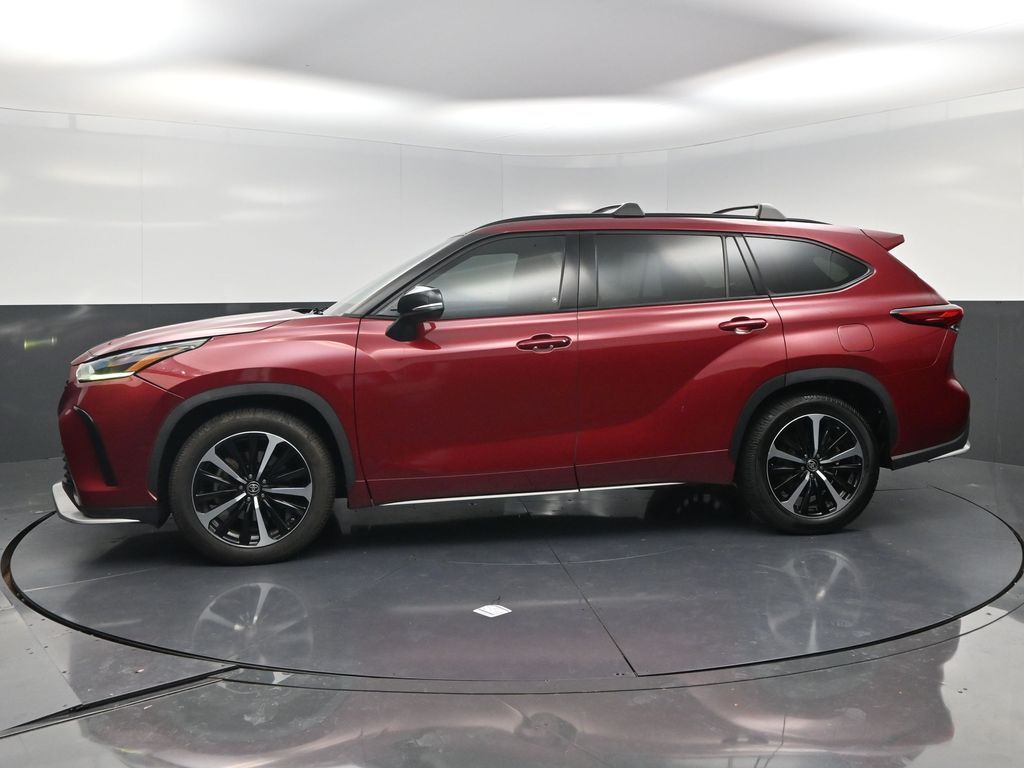 2021 Toyota Highlander XSE Red at Gullo Toyota