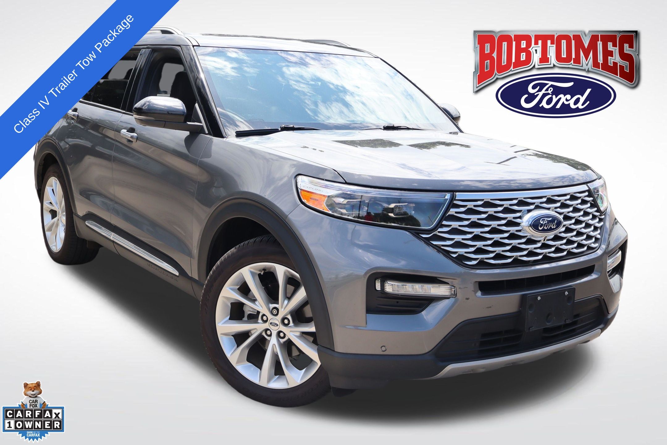 Gray Metallic 2022 Ford Explorer SUV / Crossover Rear-Wheel Drive Automatic