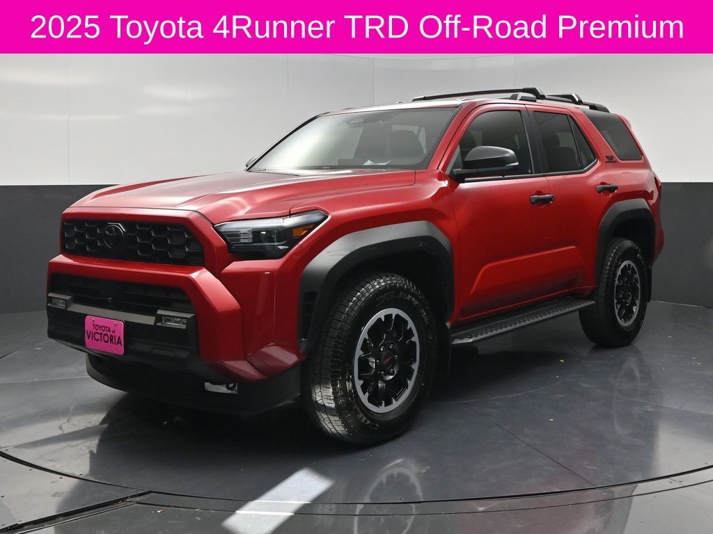2025 Toyota 4Runner TRD Off-Road Premium Red at AutoSavvy Houston Northwest
