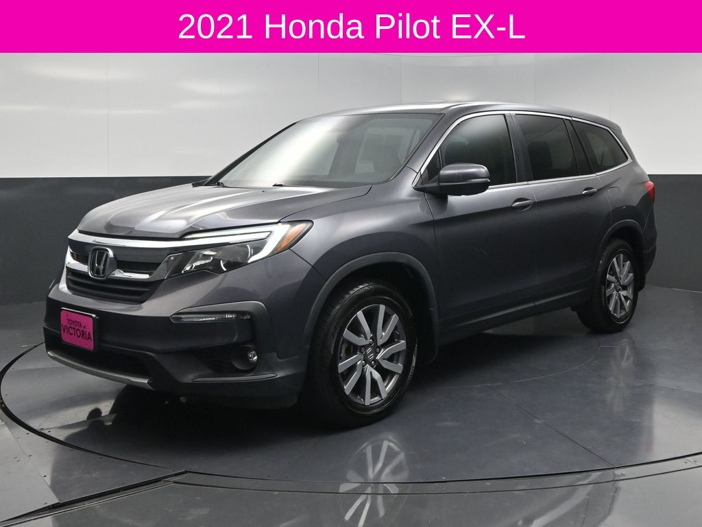 2021 Honda Pilot EX-L Gray at Joe Myers Mazda Kia