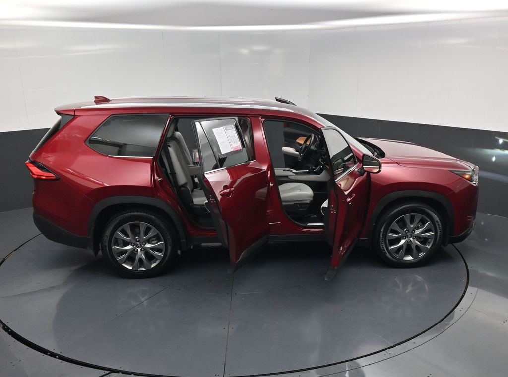 2024 Toyota Grand Highlander Limited Red at Gullo Toyota