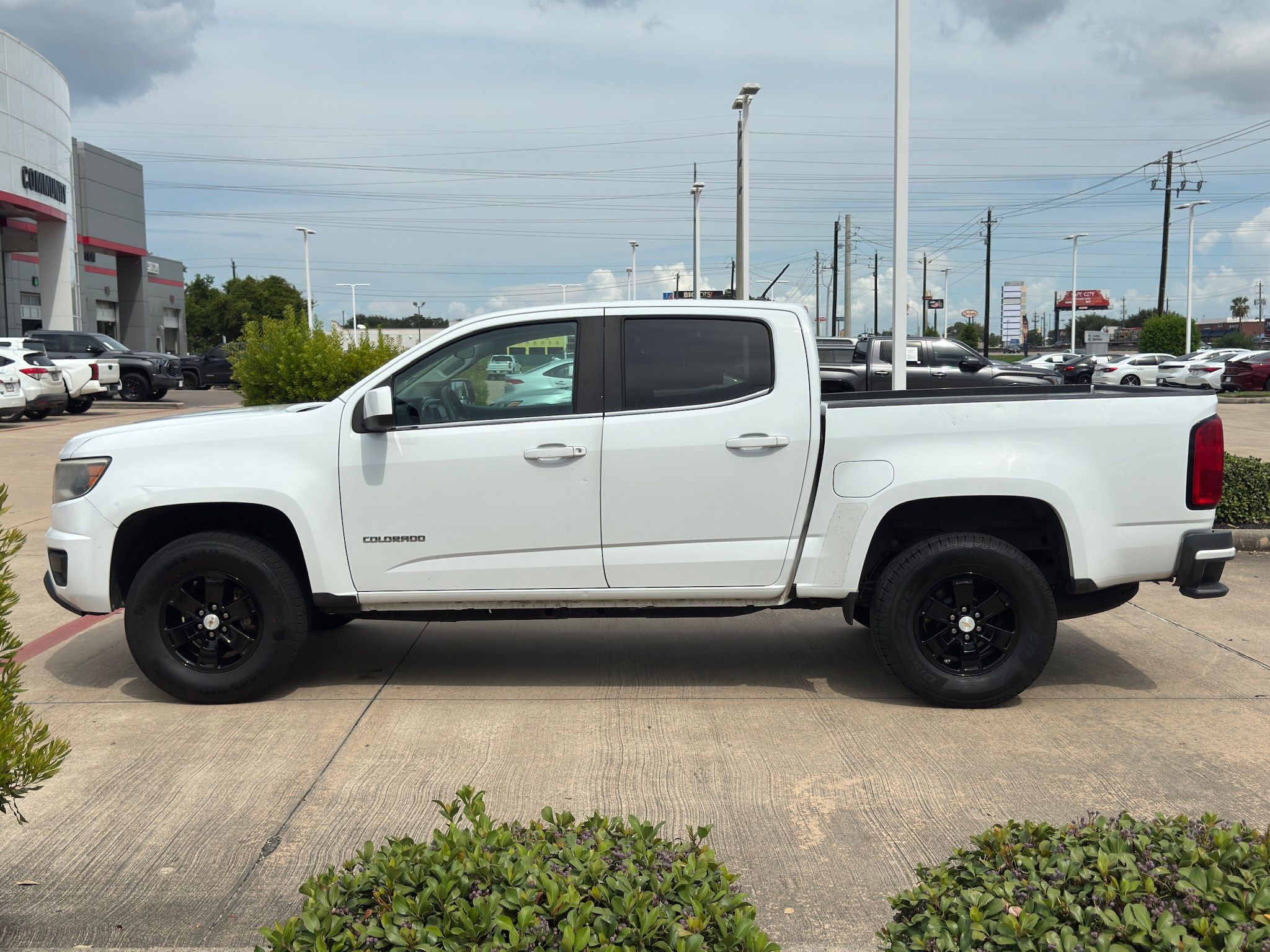 2019 Chevrolet Colorado Work Truck White at Wharton Ford