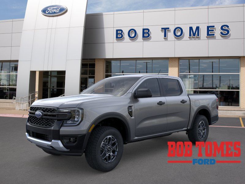 Gray Metallic 2026 Ford Ranger Pickup Truck Four-Wheel Drive Automatic