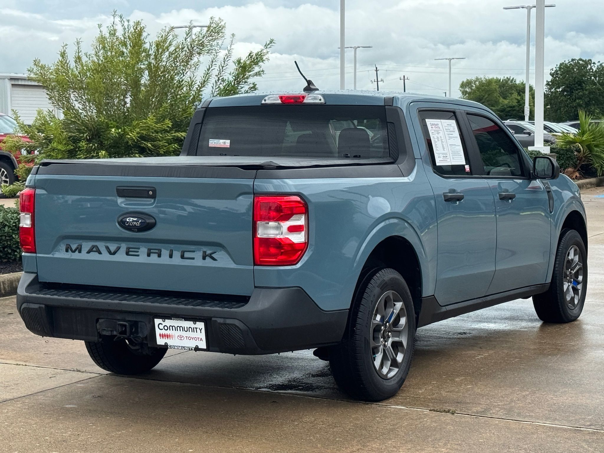 2022 Ford Maverick XLT Blue at DeMontrond Mazda