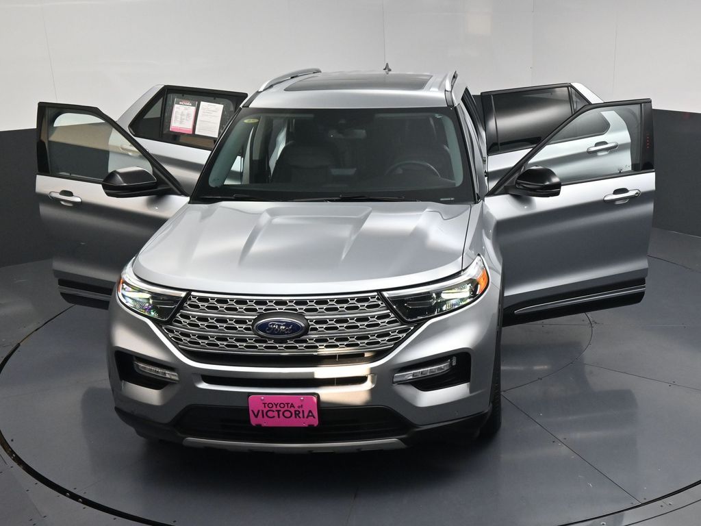 2023 Ford Explorer Limited Silver at North Houston Mitsubishi