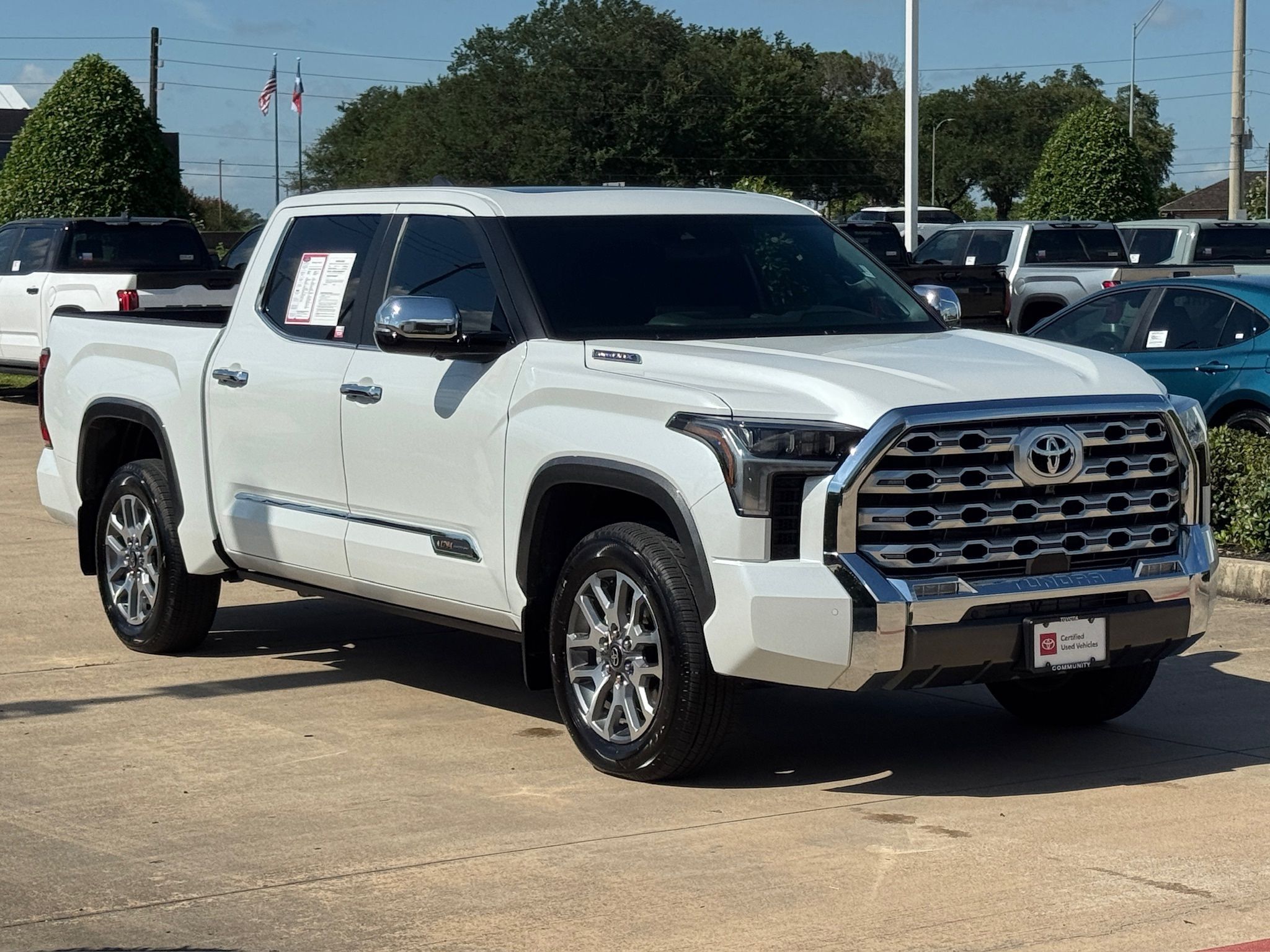 2026 Toyota Tundra Hybrid 1794 Edition Beige at Gullo Toyota
