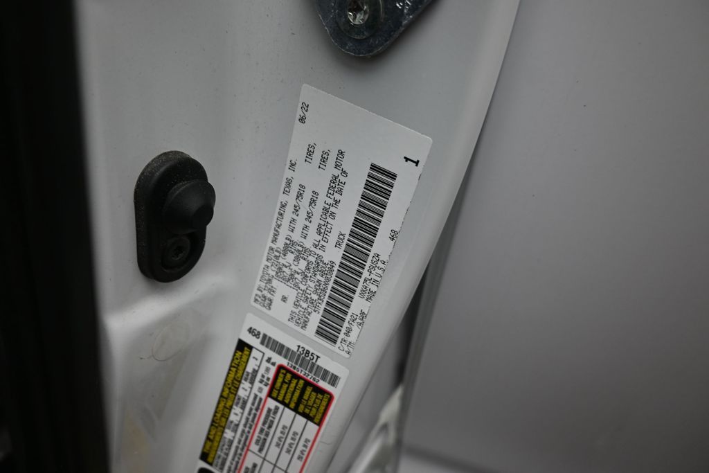 2022 Toyota Tundra SR White at Toyota of Victoria