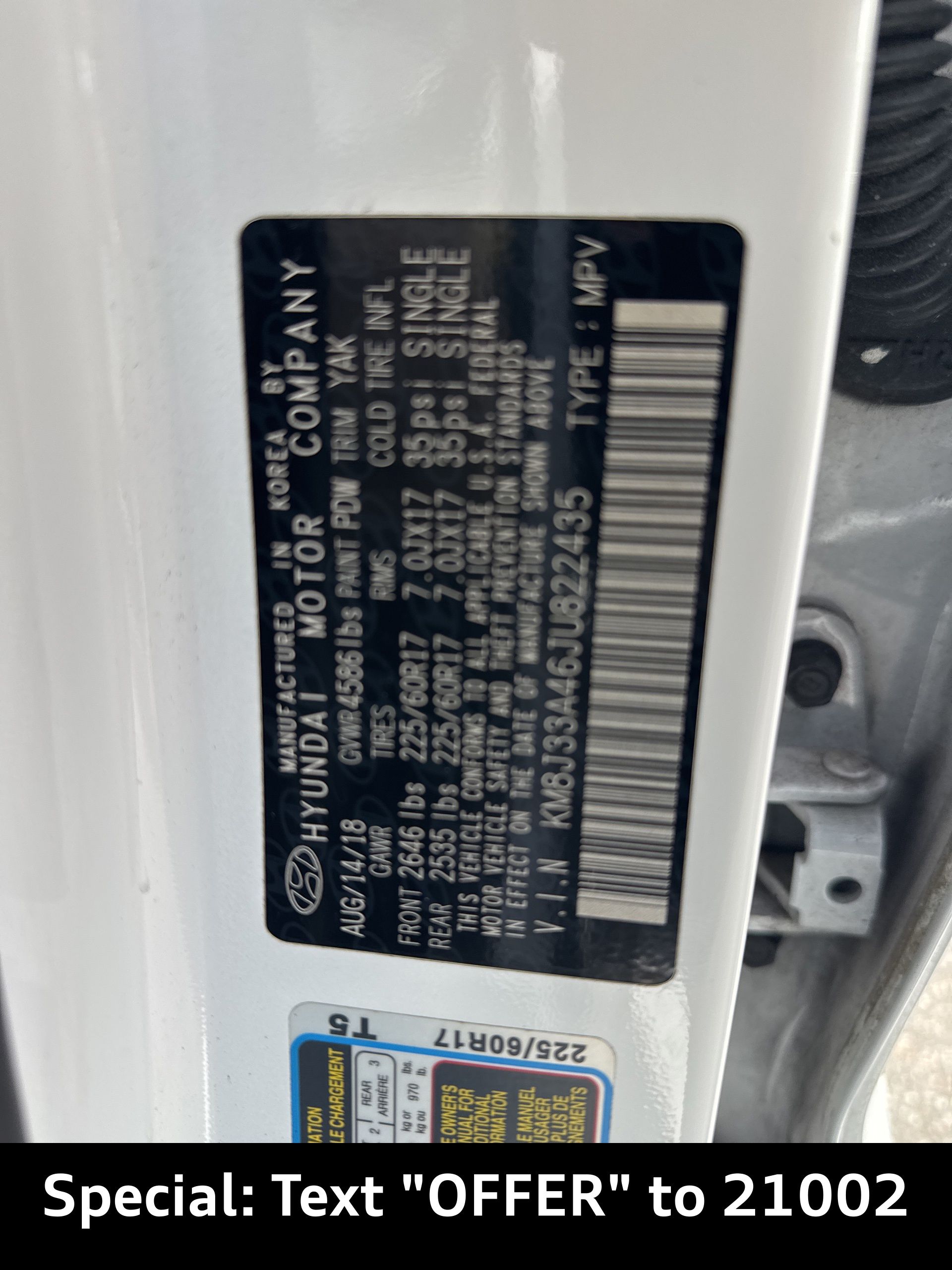 Hyundai 2018 Tucson SEL