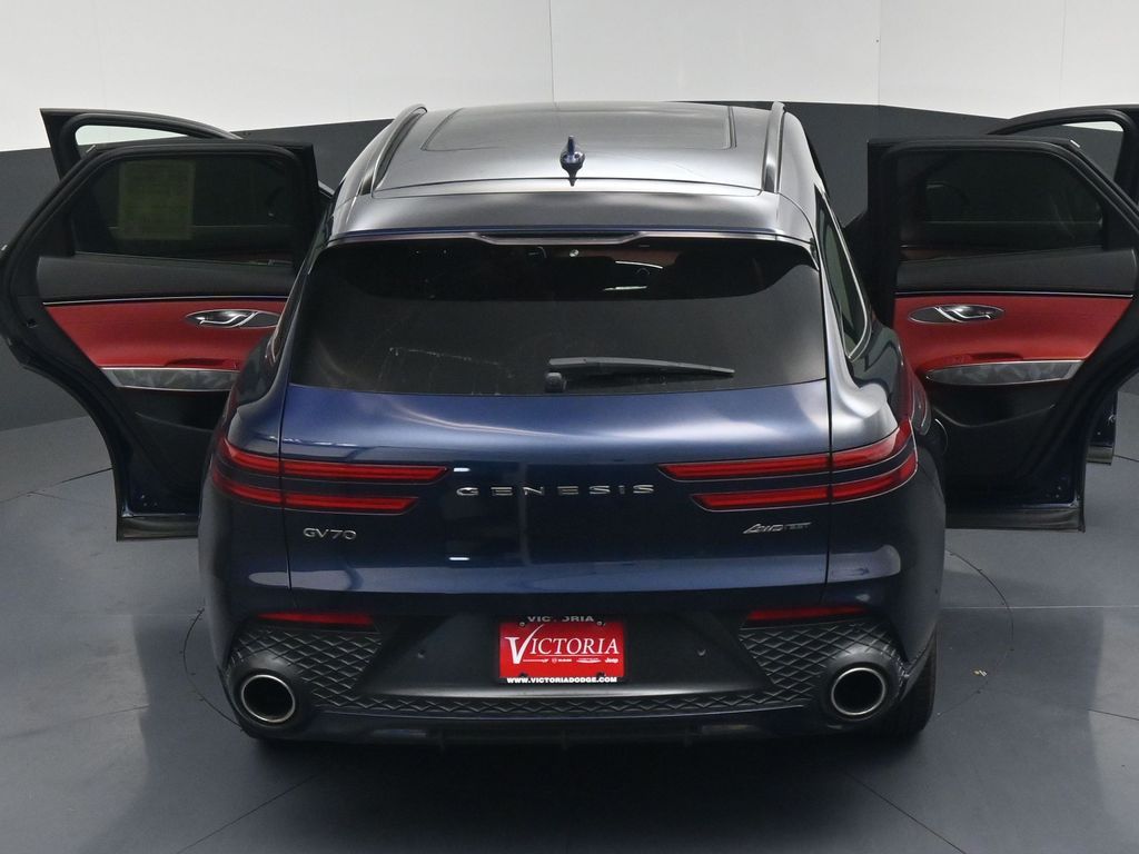 2022 Genesis GV70 3.5T Sport Blue at Genesis of Spring