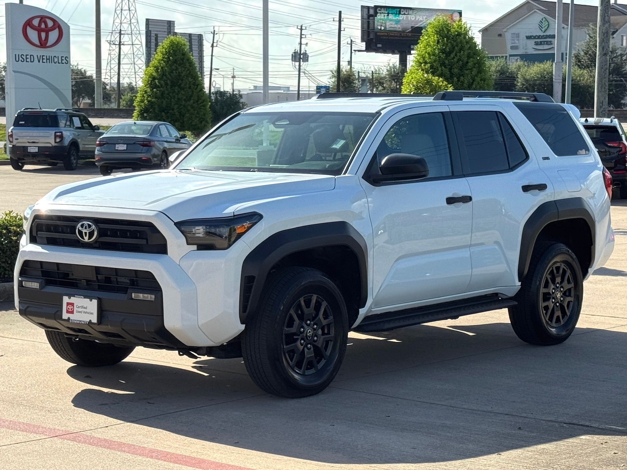 2025 Toyota 4Runner SR5 White at Community Toyota