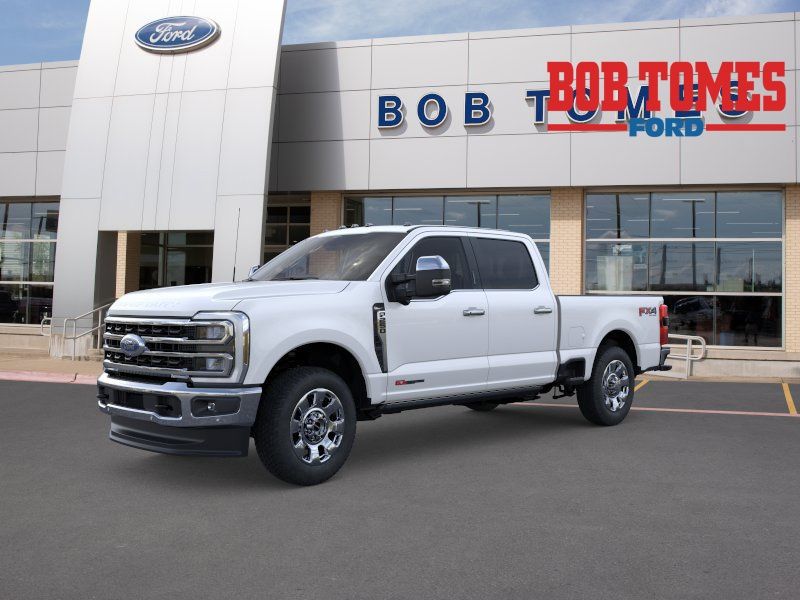 White Metallic 2026 Ford F-250 Super Duty Pickup Truck Four-Wheel Drive Automatic