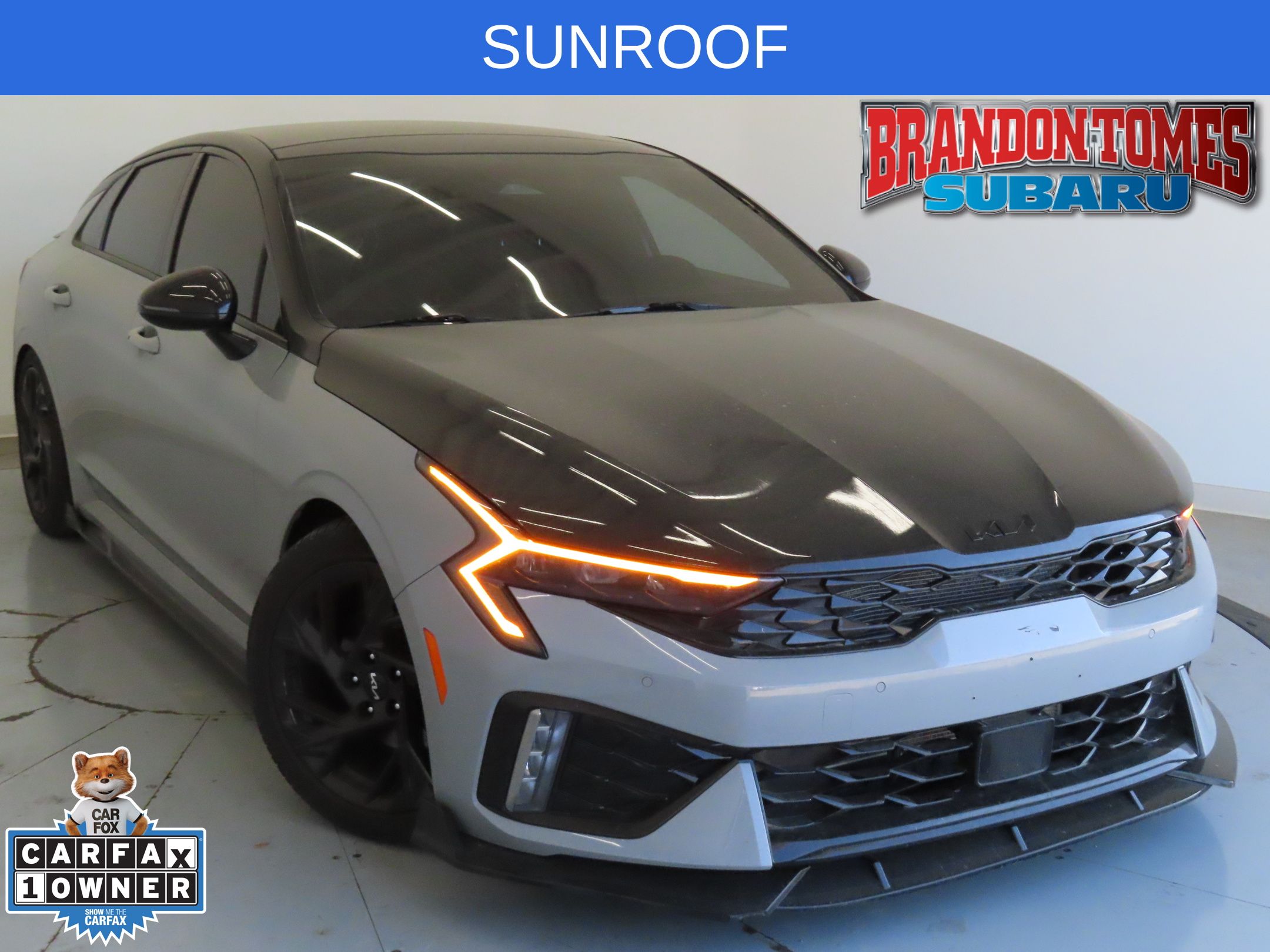 Wolf Gray 2025 Kia K5 GT-Line FWD Sedan Front-Wheel Drive 8-Speed Automatic