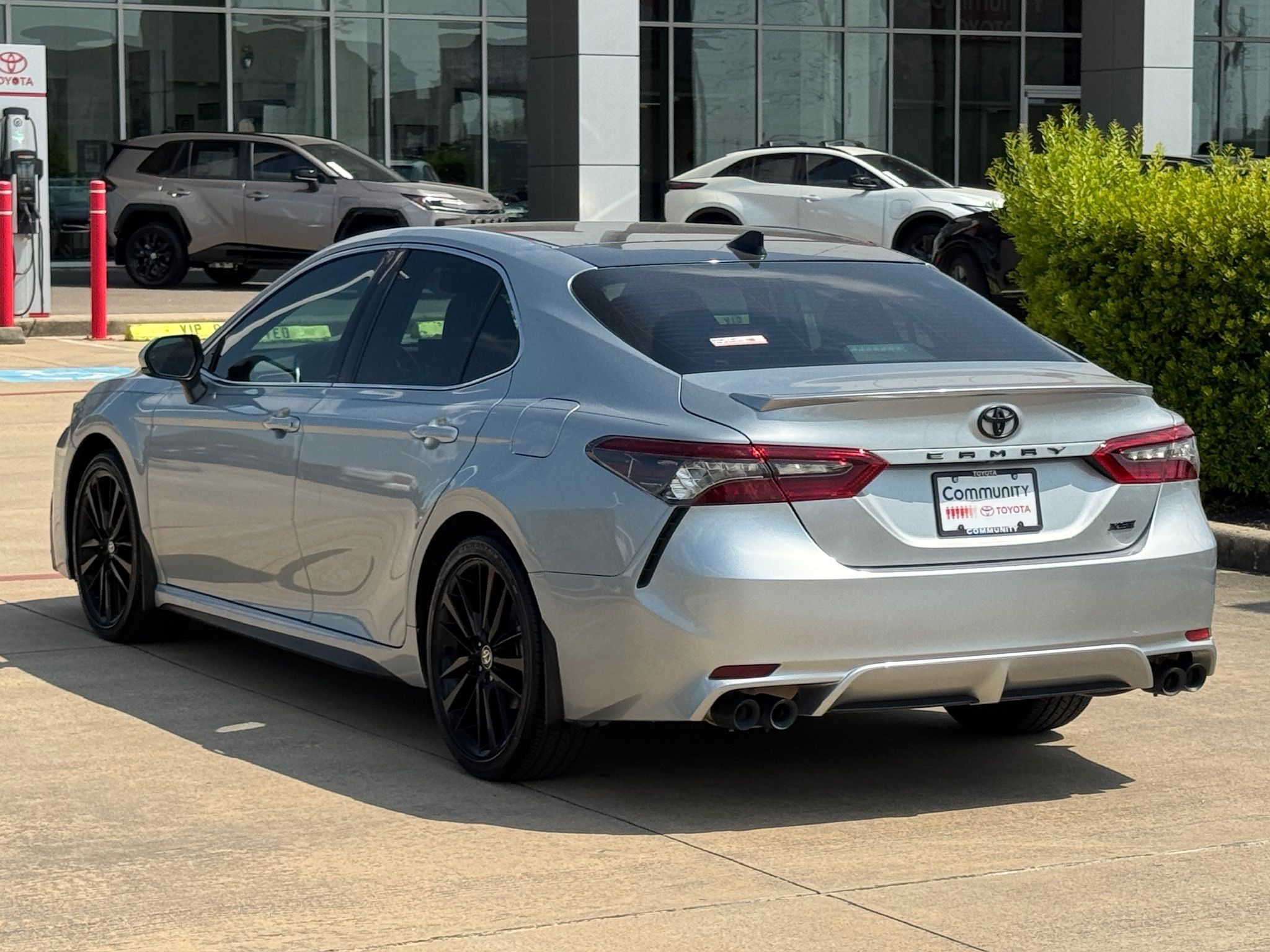 2021 Toyota Camry XSE Silver at Monument Chevrolet