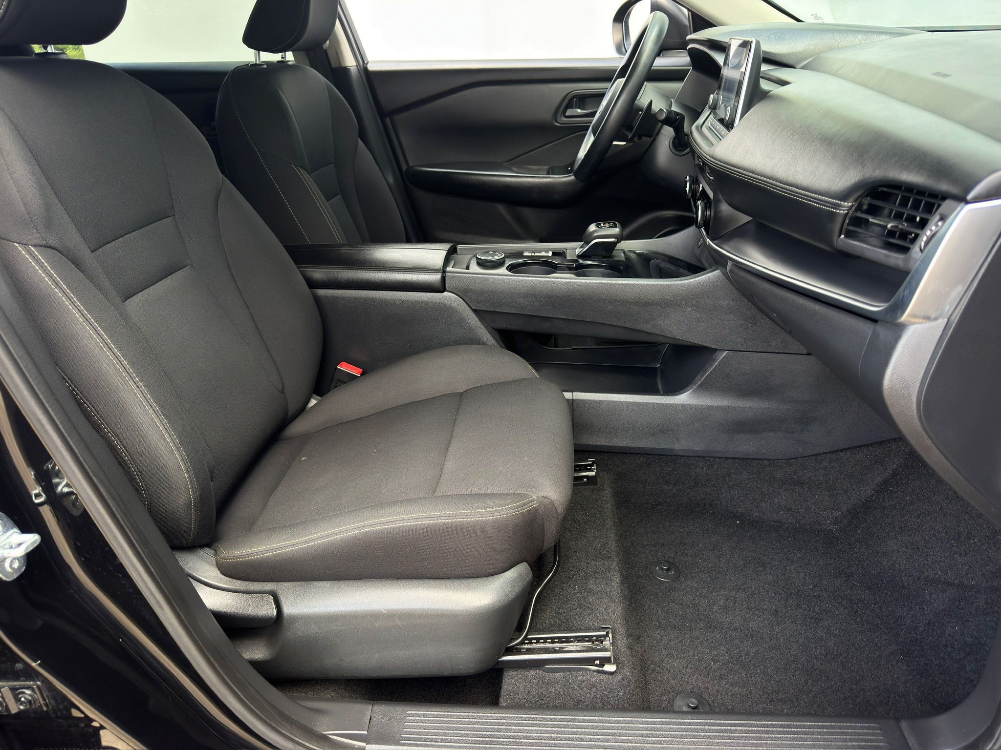 2024 Nissan Rogue S Black at Central Houston Nissan