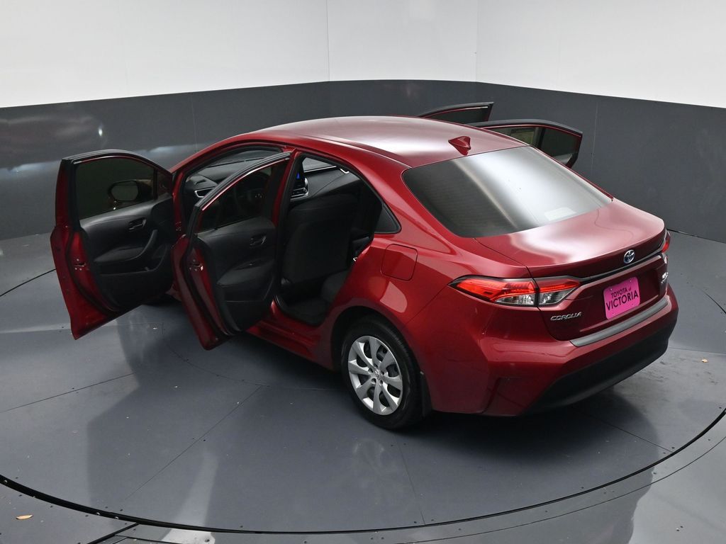 2024 Toyota Corolla Hybrid LE Red at DeMontrond Automotive Group