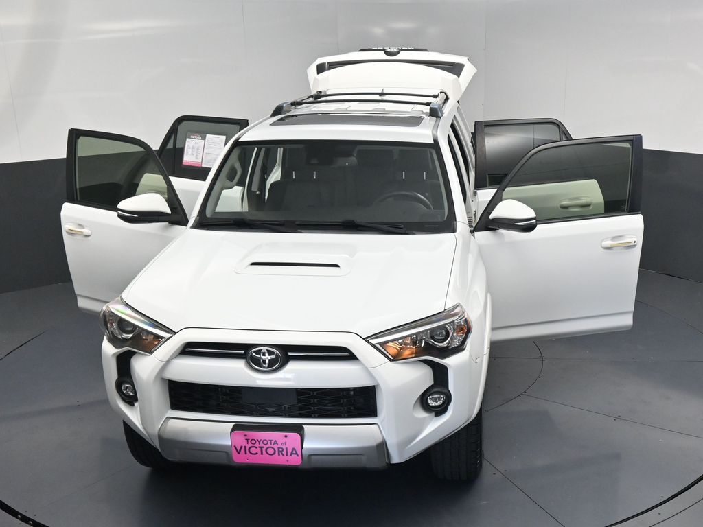 2021 Toyota 4Runner TRD Off-Road Premium White at Toyota of Victoria