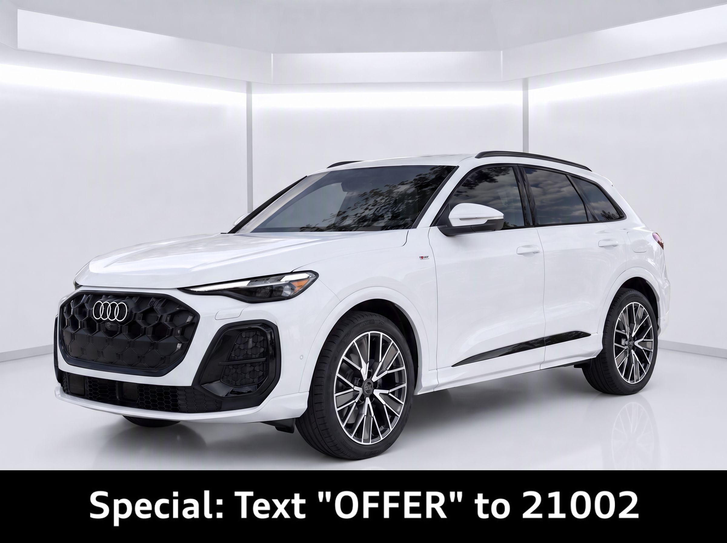 Glacier White Metallic 2026 Audi Q5 SUV / Crossover All-Wheel Drive 7-Speed Automatic