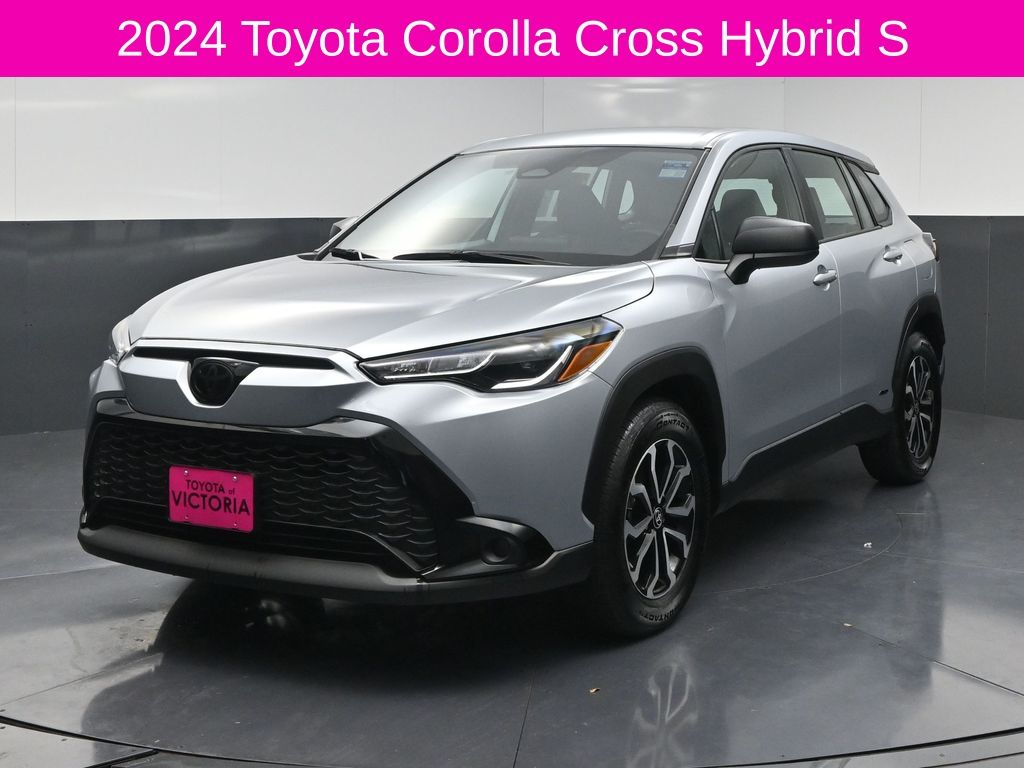 2024 Toyota Corolla Cross Hybrid S Silver at Monument Chevrolet