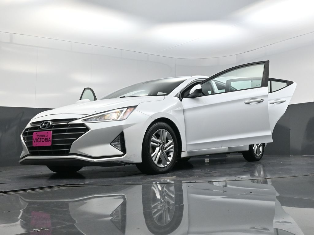 2020 Hyundai Elantra SEL White at Baytown Hyundai
