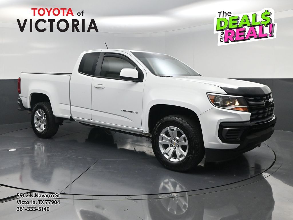 2022 Chevrolet Colorado LT White at Texan GMC Buick