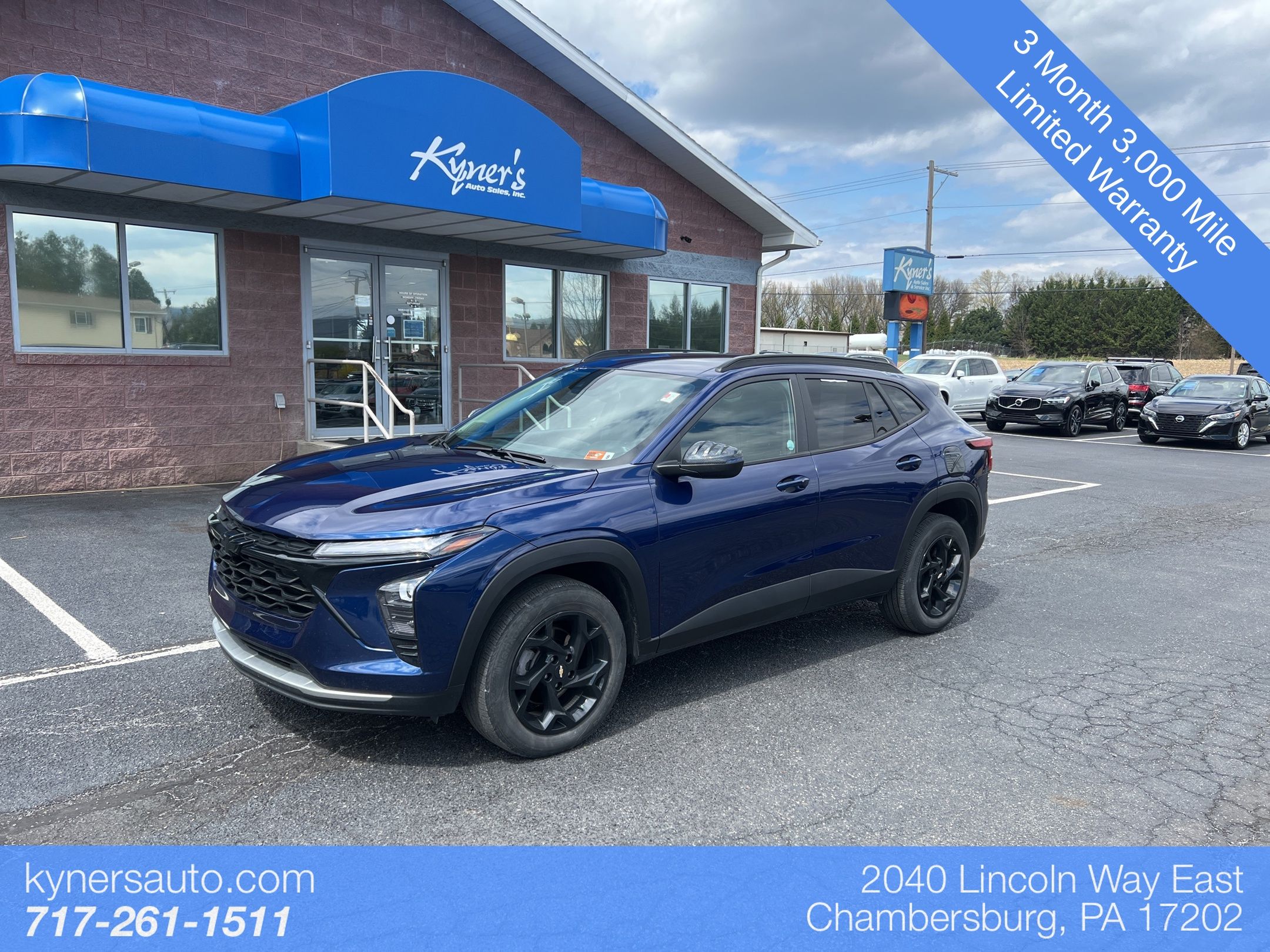 Blue Glow Metallic 2024 Chevrolet Trax LT FWD SUV / Crossover Front-Wheel Drive 6-Speed Automatic