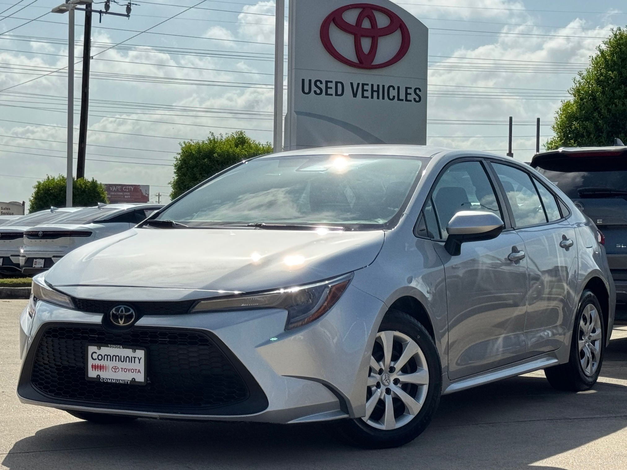 2024 Toyota Corolla LE Silver at Don McGill Toyota