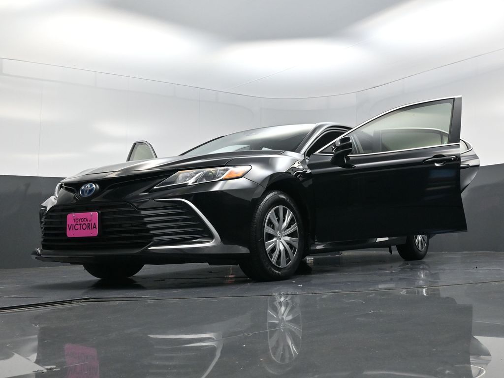 2022 Toyota Camry Hybrid LE Black at Emmons Autoplex
