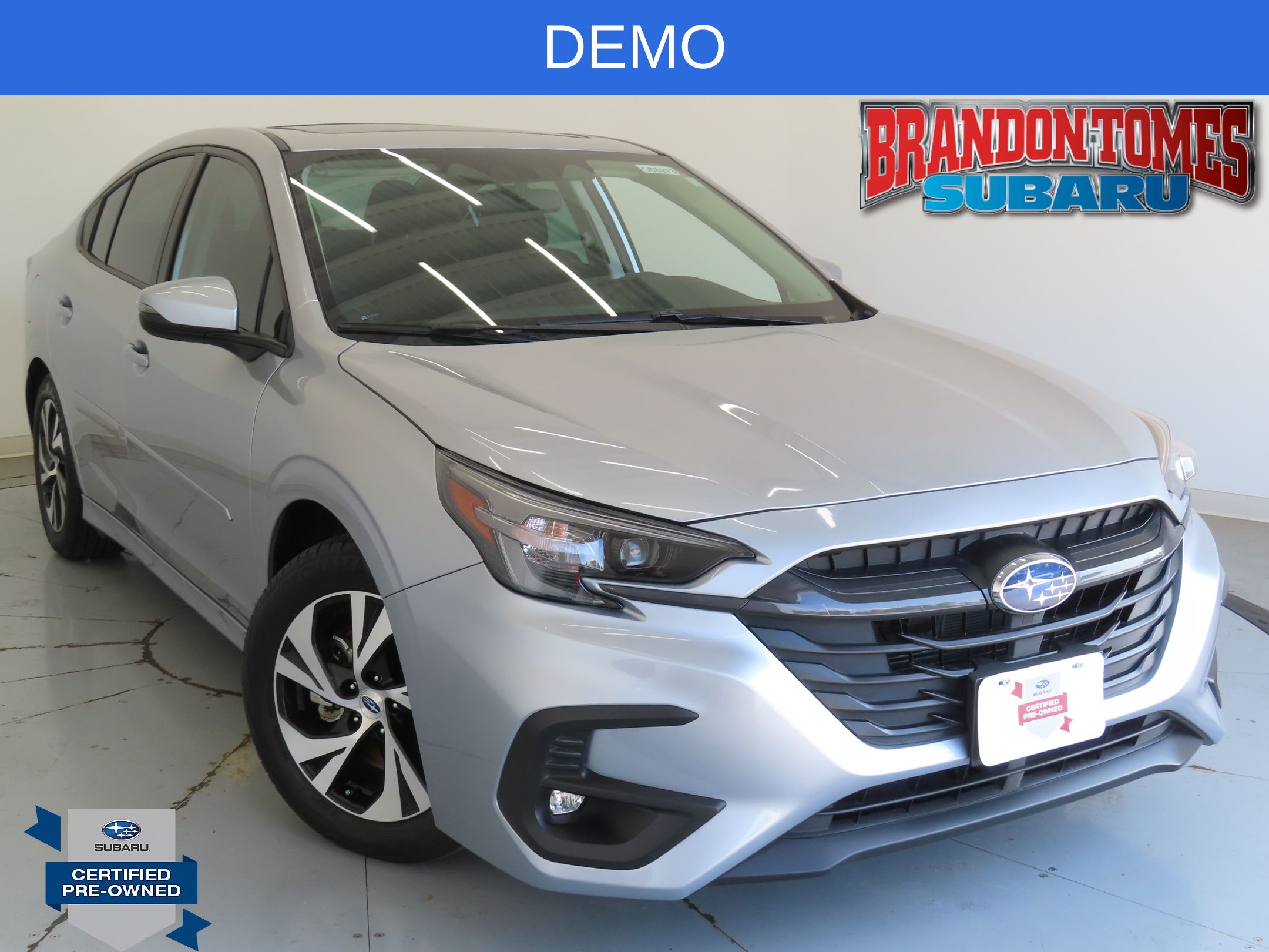 Ice Silver Metallic 2025 Subaru Legacy Premium AWD Sedan All-Wheel Drive Continuously Variable Transmission