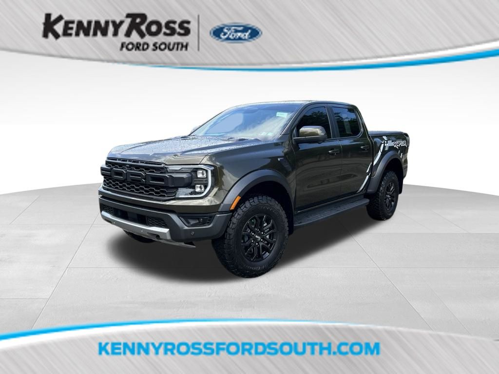 Green Metallic 2026 Ford Ranger Pickup Truck Four-Wheel Drive Automatic