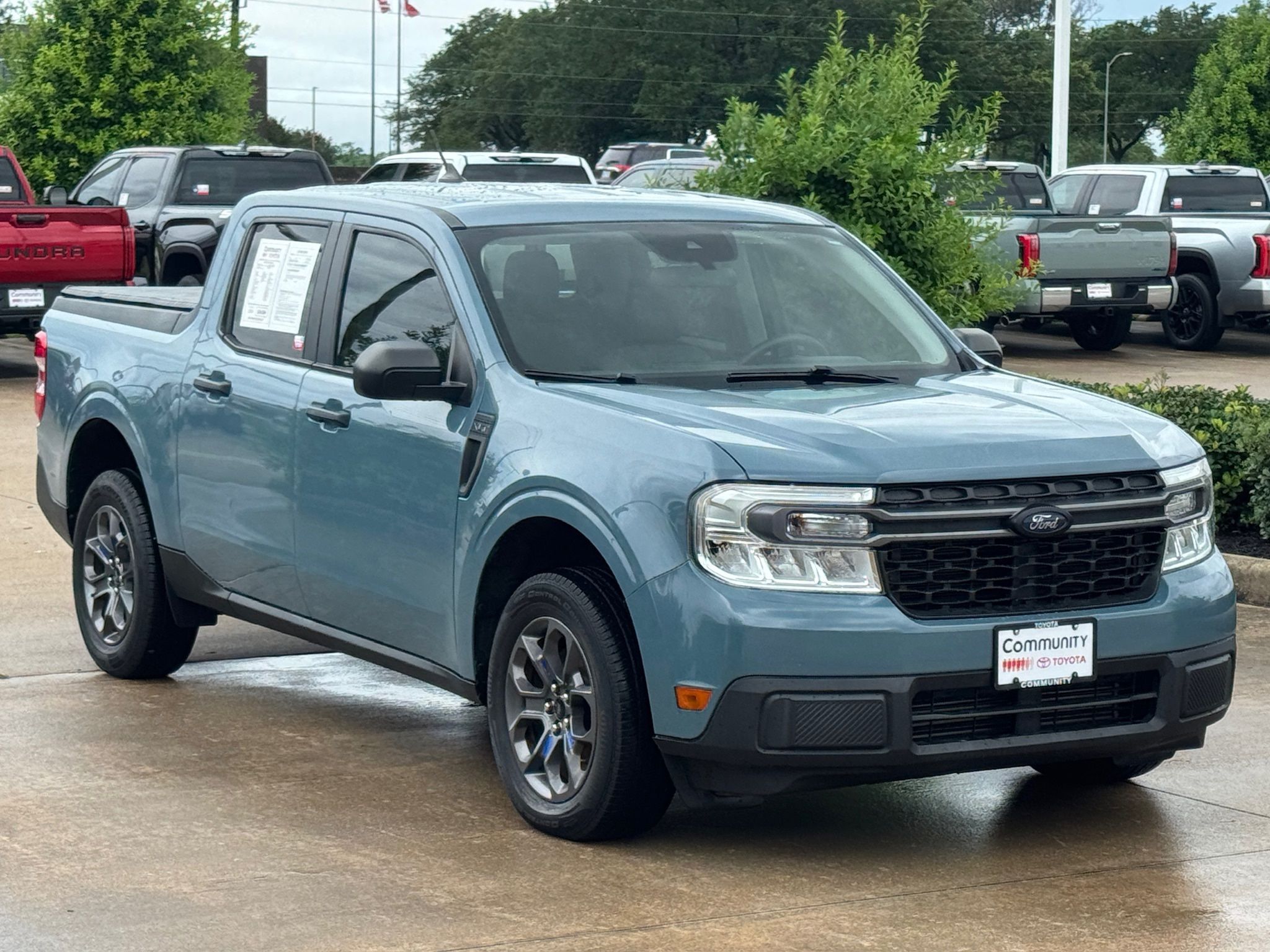 2022 Ford Maverick XLT Blue at DeMontrond Mazda