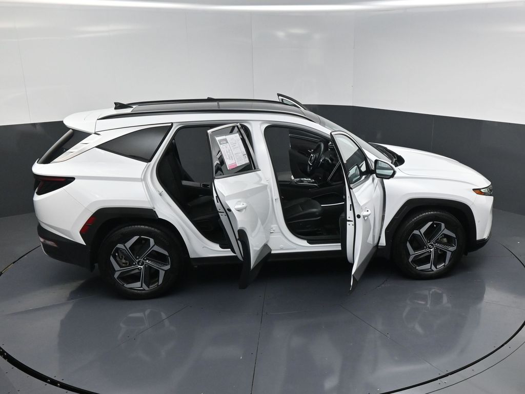 2023 Hyundai Tucson Limited White at DeMontrond Gulf Freeway