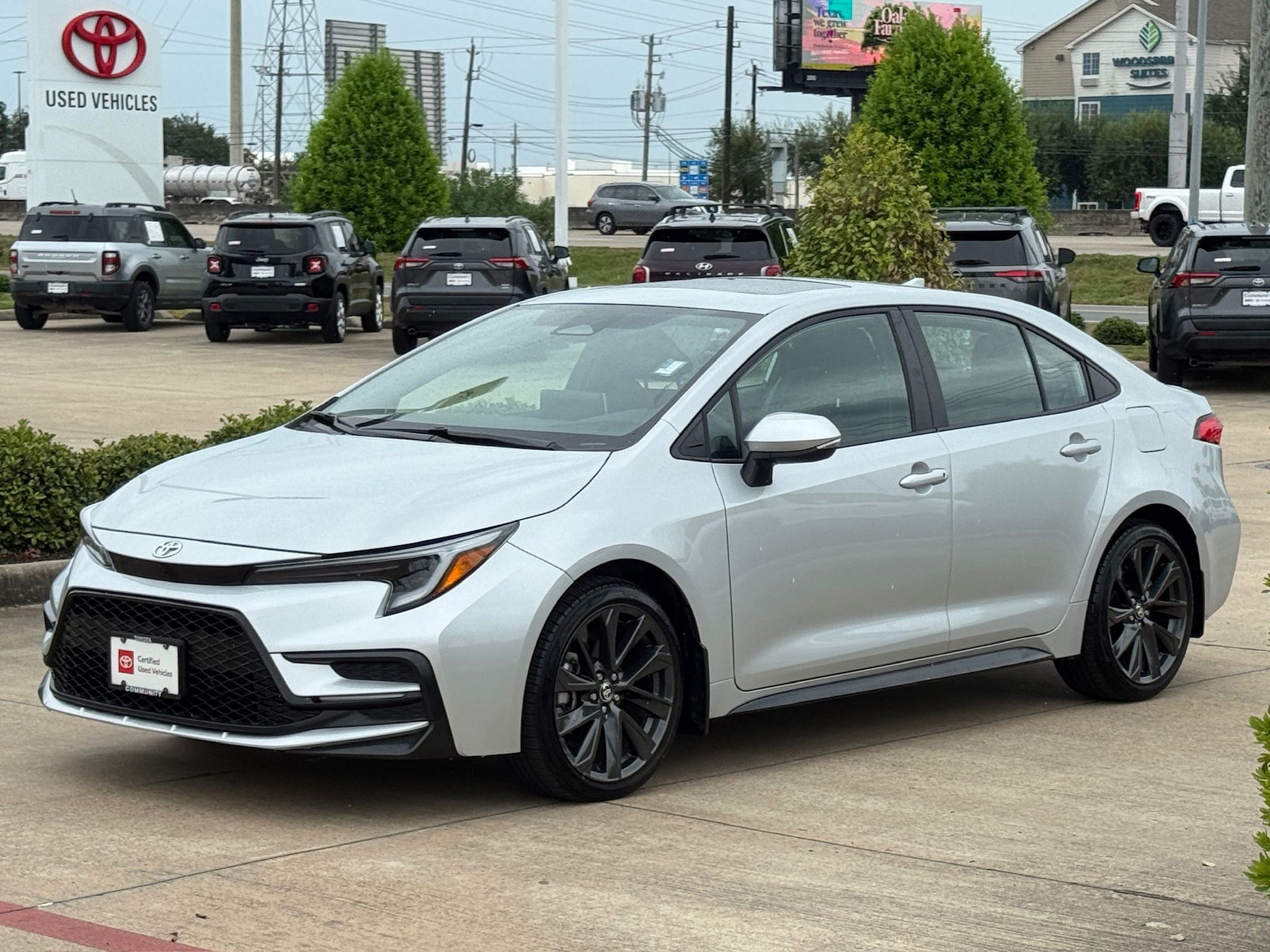 2025 Toyota Corolla SE Silver at Don McGill Toyota