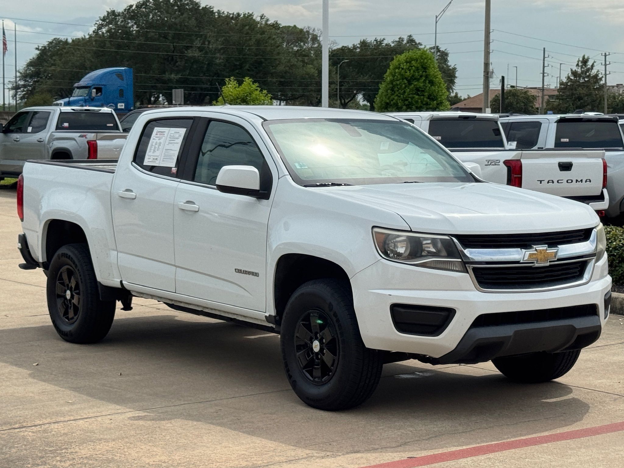 2019 Chevrolet Colorado Work Truck White at Wharton Ford