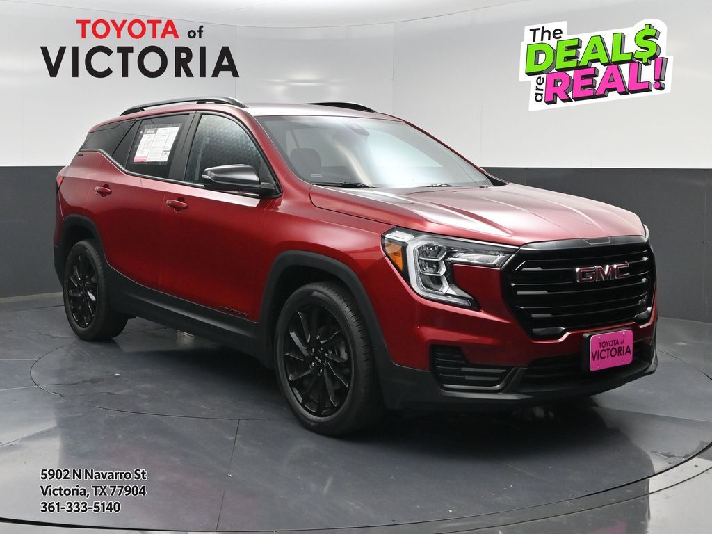 Volcanic Red Tintcoat 2024 GMC Terrain SLE FWD SUV / Crossover Front-Wheel Drive 9-Speed Automatic