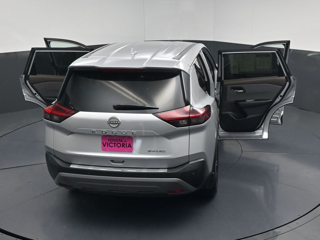 2022 Nissan Rogue SV Silver at DeMontrond Mazda