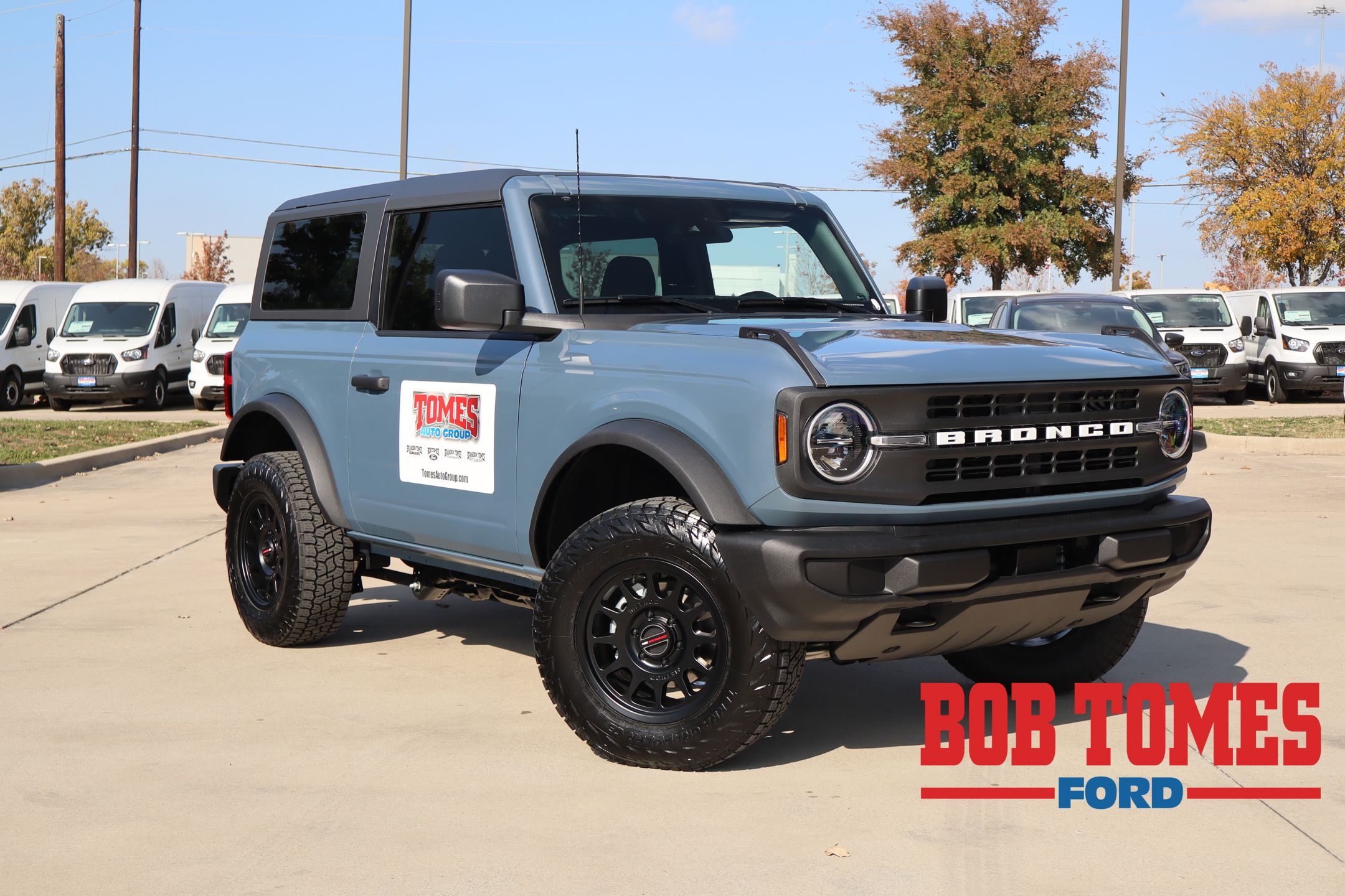 Blue (Azure Gray Metallic) 2025 Ford Bronco SUV / Crossover Four-Wheel Drive Automatic