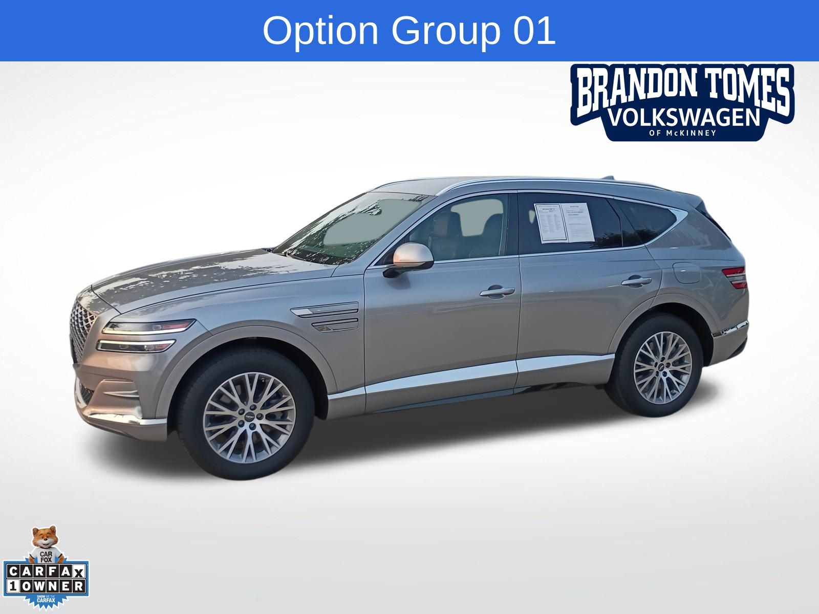 Savile Silver 2024 Genesis GV80 SUV / Crossover All-Wheel Drive 8-Speed Automatic