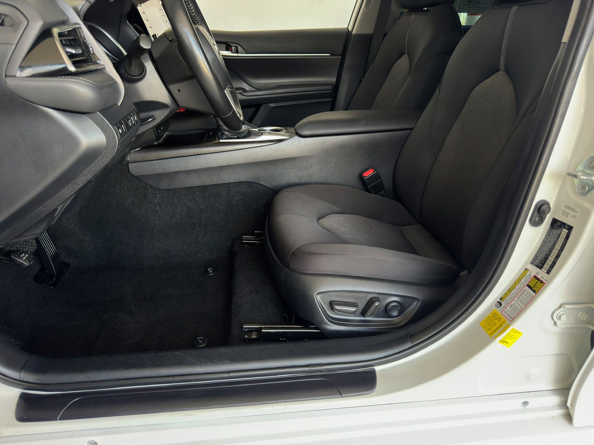 2024 Toyota Camry LE White at Classic Elite Chevrolet Sugar Land