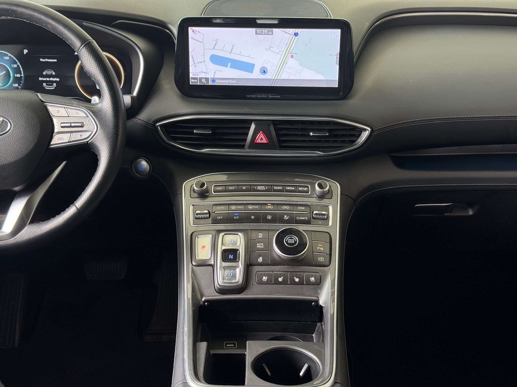 2022 Hyundai Santa Fe Calligraphy Silver at DeMontrond Mazda