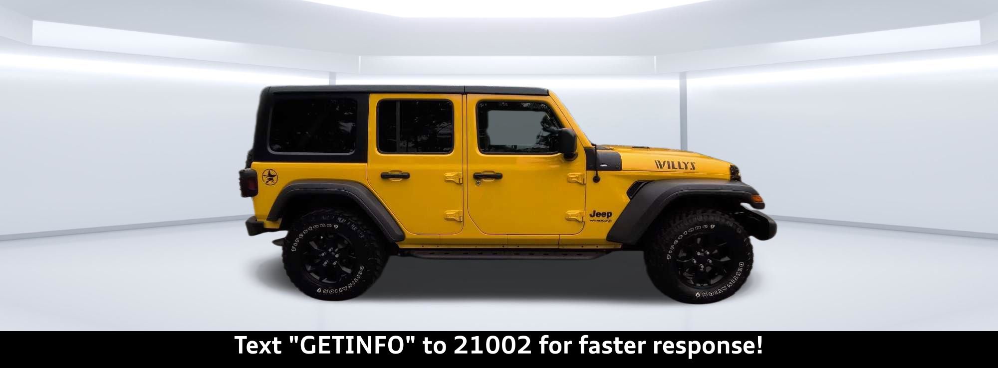 Jeep 2020 Wrangler Unlimited Willys