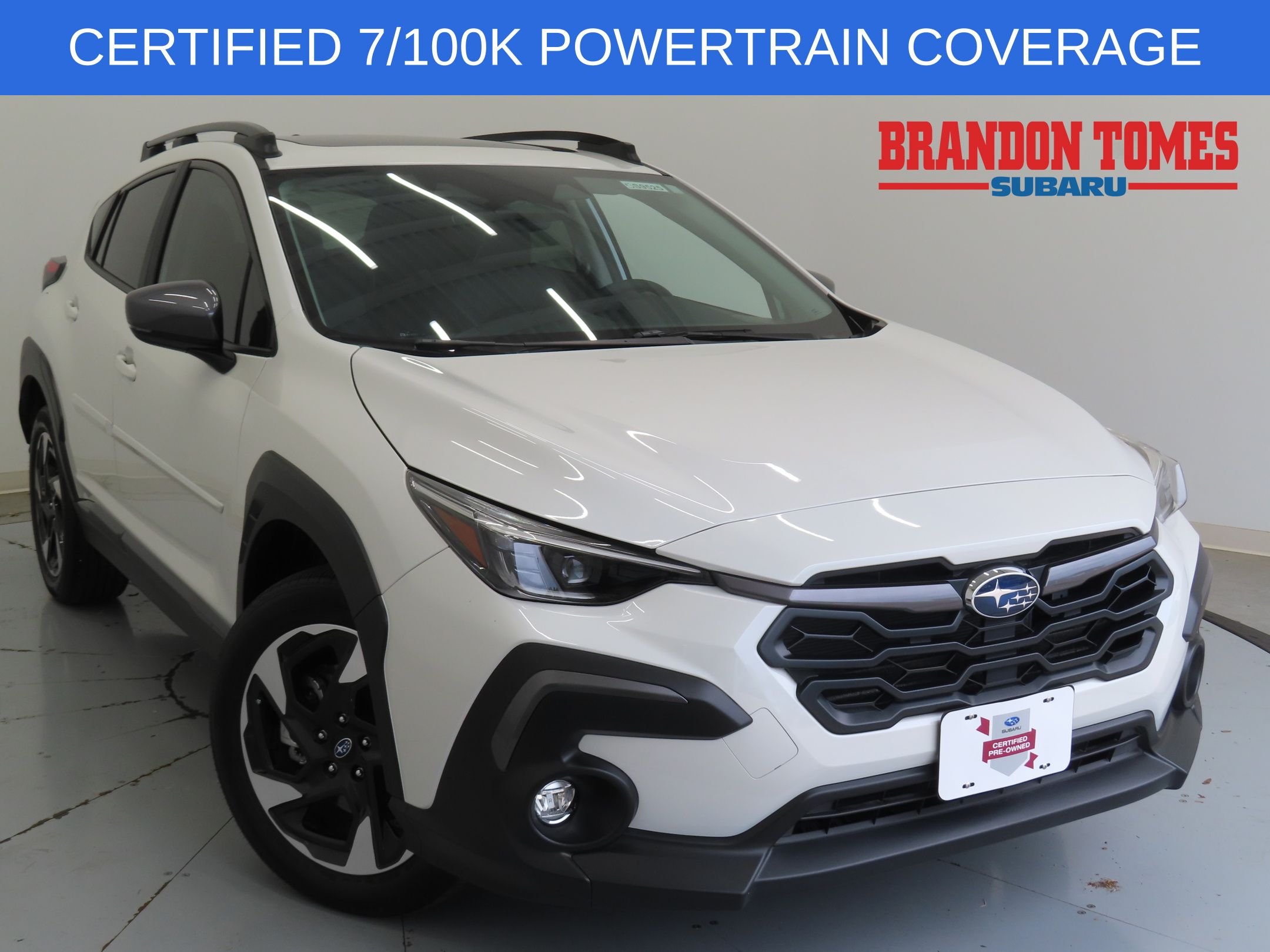Crystal White Pearl 2025 Subaru Crosstrek SUV / Crossover All-Wheel Drive Continuously Variable Transmission