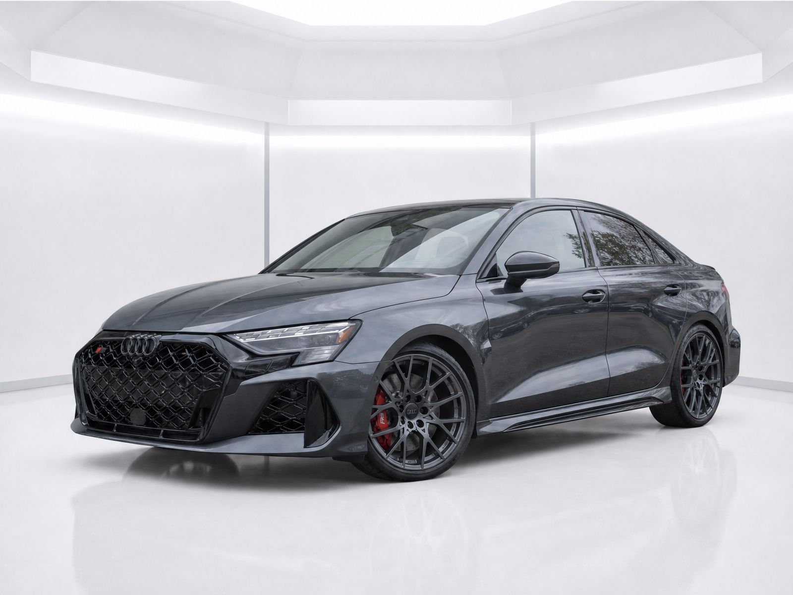 Daytona Gray Pearl Effect 2026 Audi RS 3 Sedan All-Wheel Drive 7-Speed Automatic