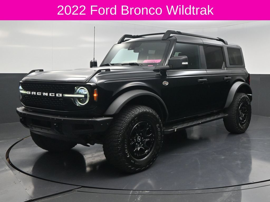 2022 Ford Bronco Wildtrak Black at Don McGill Toyota