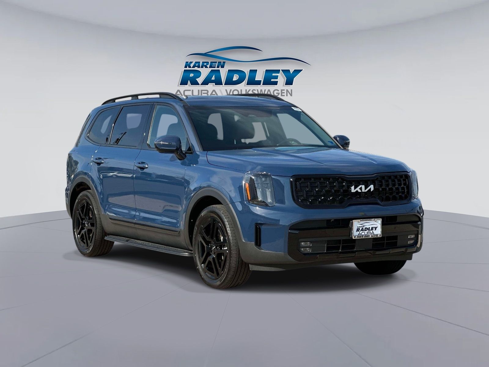 Midnight Lake Blue 2024 Kia Telluride SX X-Line AWD SUV / Crossover All-Wheel Drive 8-Speed Automatic