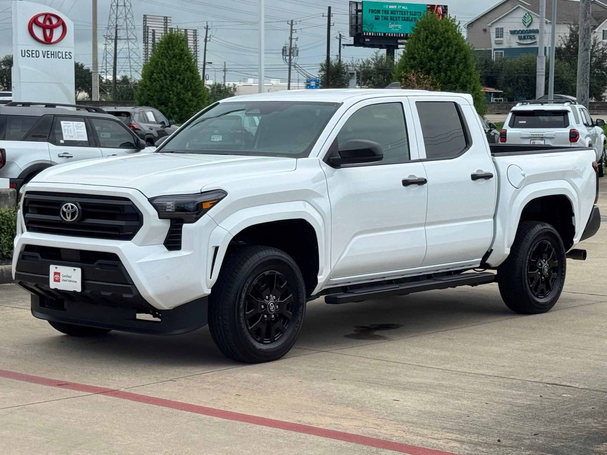 2026 Toyota Tacoma SR White at Community Toyota