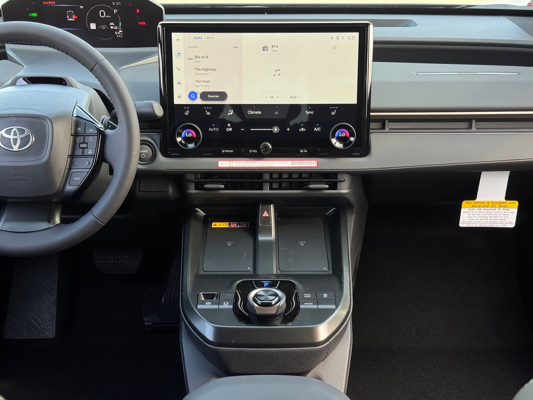 2026 Toyota bZ XLE  at Gullo Toyota