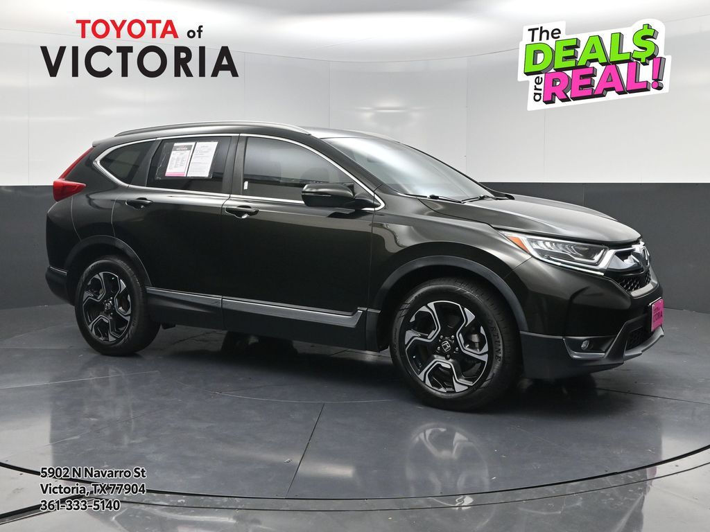 2019 Honda CR-V Touring Blue at EAG Ford Navasota