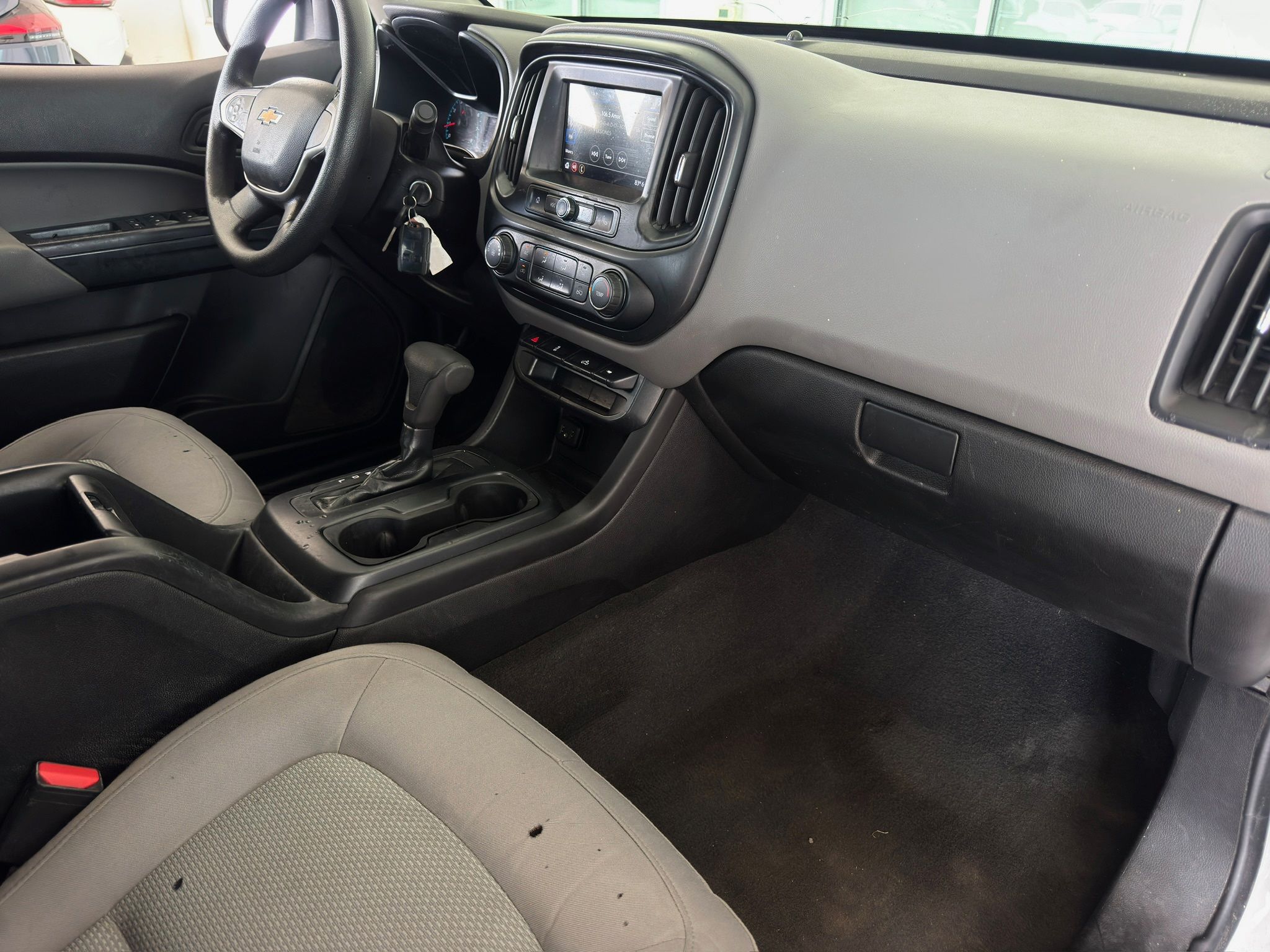 2019 Chevrolet Colorado Work Truck White at Wharton Ford