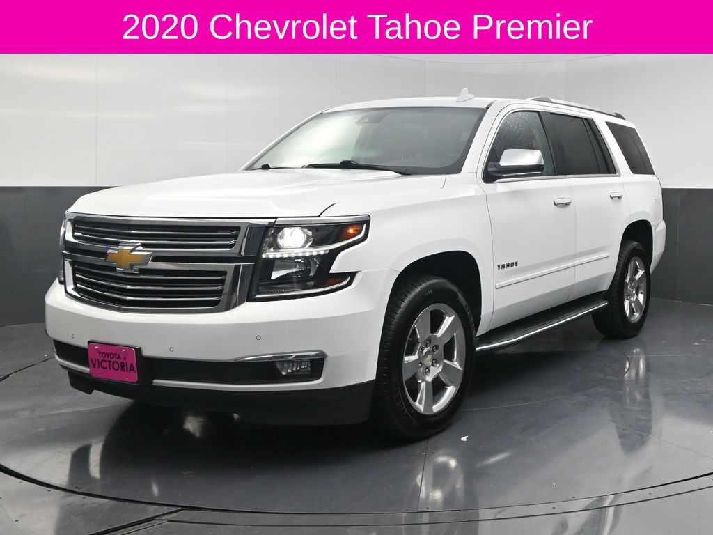 2020 Chevrolet Tahoe Premier White at Classic Elite Chevrolet Sugar Land